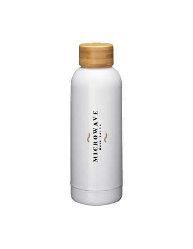 BOUTEILLE THERMOS BOUCHON BAMBOU 500ML "MANNO"