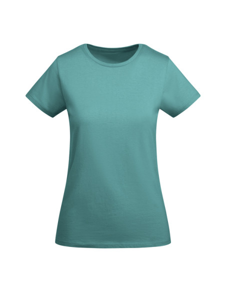 T-shirt femme personnalisable en coton bio 175g "BREDA" |SIP19