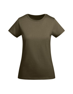 T-shirt femme personnalisable en coton bio 175g "BREDA" |SIP19