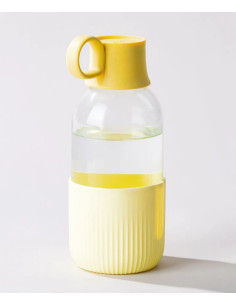 Gourde personnalisée made in France en verre recyclé "INDOOR"  | SIP19