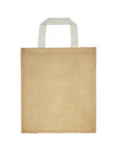 Sac shopping promotionnel en jute et PP "IPANEMA" 35x40cm | SIP19