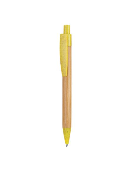 Stylo personnalisable en bambou et fibre de blé "STOA | SIP19