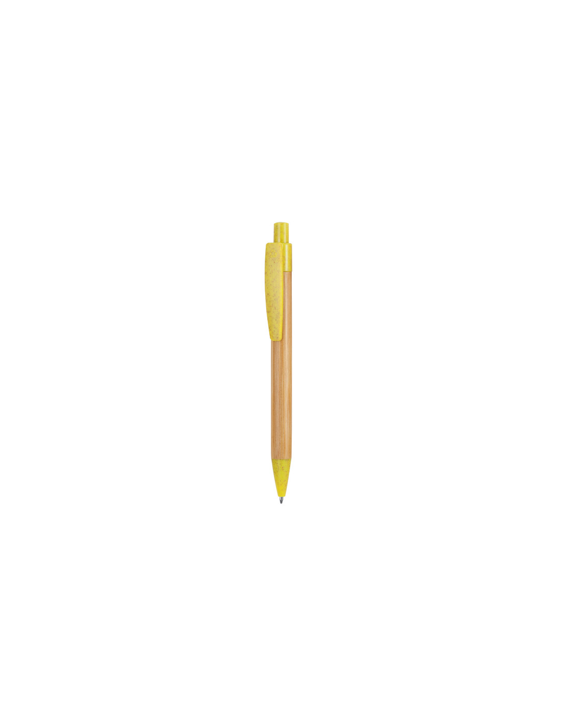 Stylo personnalisable en bambou et fibre de blé "STOA | SIP19