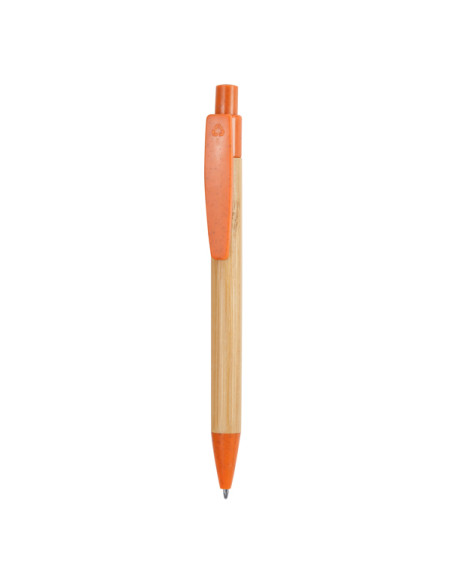Stylo personnalisable en bambou et fibre de blé "STOA | SIP19