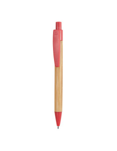 Stylo personnalisable en bambou et fibre de blé "STOA | SIP19