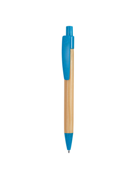 Stylo personnalisable en bambou et fibre de blé "STOA | SIP19