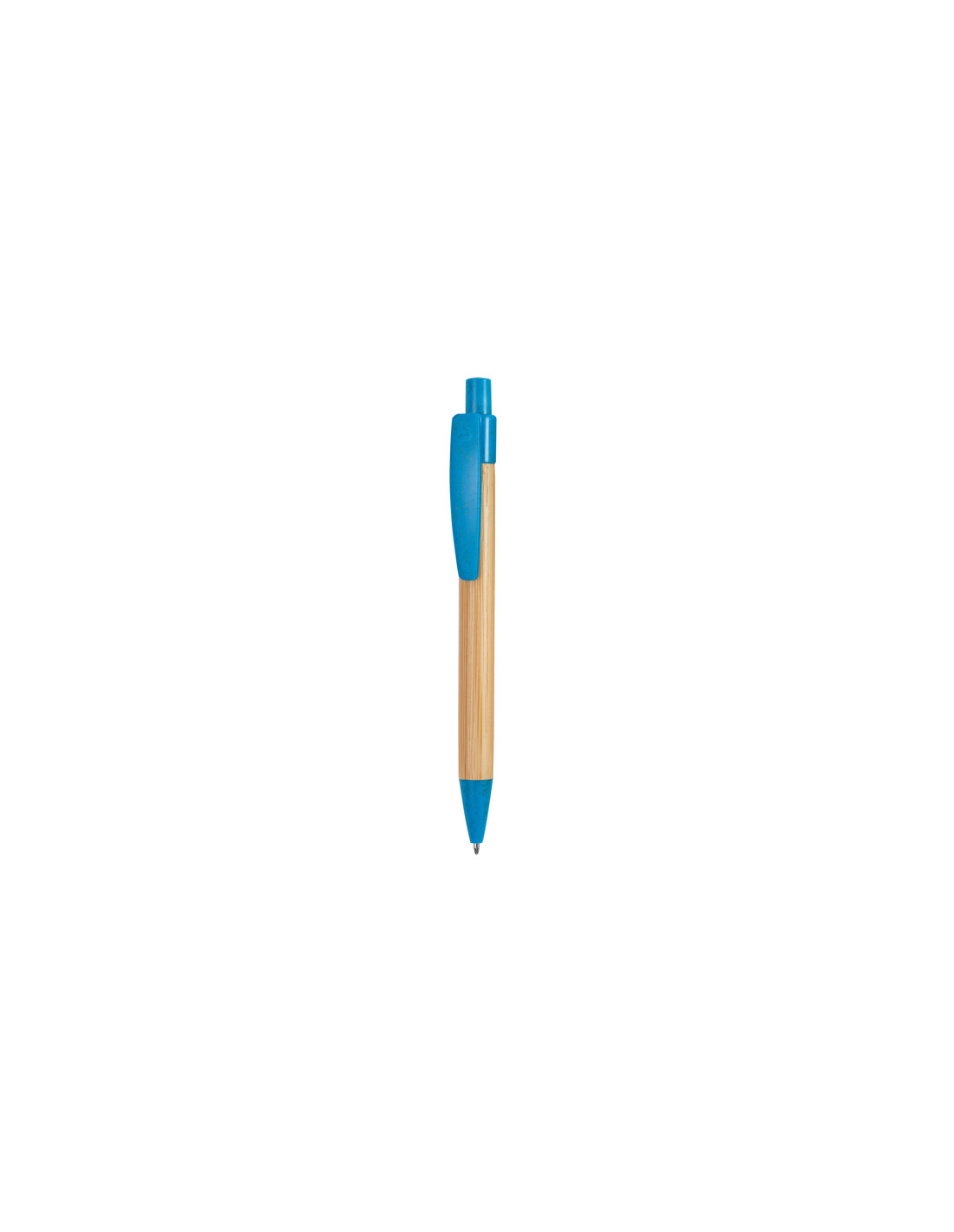 Stylo personnalisable en bambou et fibre de blé "STOA | SIP19
