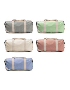 Sac polochon à personnaliser en coton recyclé 320g "MONDELO" | SIP19