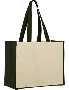 Sac promotionnel en coton et jute 320g "SUNSET" | SIP19