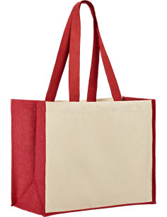 Sac promotionnel en coton et jute 320g "SUNSET" | SIP19