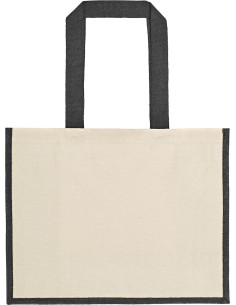 Sac promotionnel en coton et jute 320g "SUNSET" | SIP19
