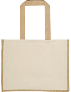 Sac promotionnel en coton et jute 320g "SUNSET" | SIP19