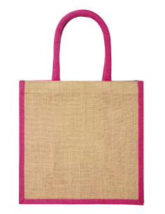 Sac en jute à personnaliser pour les entreprises "BRASILIA" 30x30x19cm | SIP19