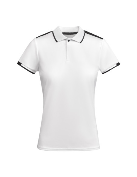 Polo sport femme personnalisé en polyester recyclé 150g "TAMIL" | SIP19