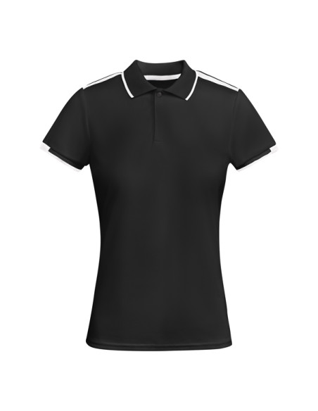 Polo sport femme personnalisé en polyester recyclé 150g "TAMIL" | SIP19