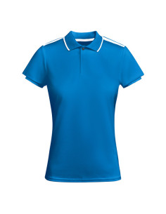 Polo sport femme personnalisé en polyester recyclé 150g "TAMIL" | SIP19