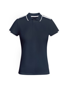 Polo sport femme personnalisé en polyester recyclé 150g "TAMIL" | SIP19