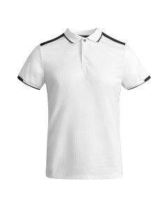 Polo sport homme personnalisé en polyester recyclé 150g "TAMIL" | SIP19