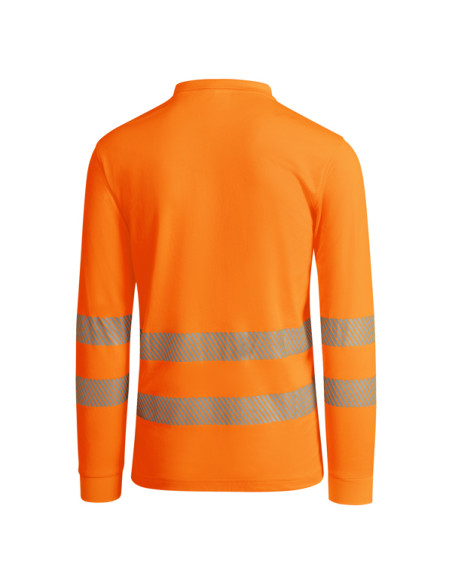 Polo manches longues haute visibilité personnalisé "ATRIO LS" | SIP19