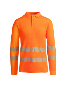 Polo manches longues haute visibilité personnalisé "ATRIO LS" | SIP19