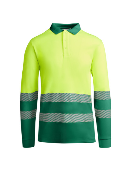 Polo manches longues haute visibilité personnalisé "ATRIO LS" | SIP19