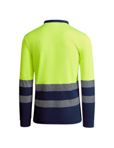 Polo manches longues haute visibilité personnalisé "ATRIO LS" | SIP19