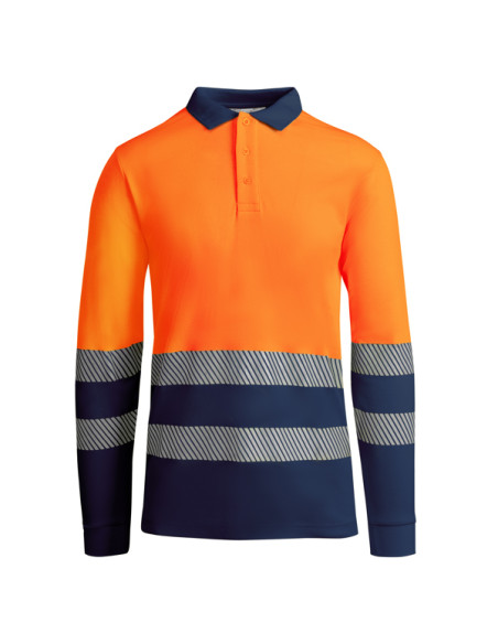 Polo manches longues haute visibilité personnalisé "ATRIO LS" | SIP19