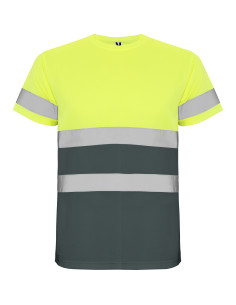 T-shirt haute visibilité personnalisé pour homme 130G "DELTA" | SIP19