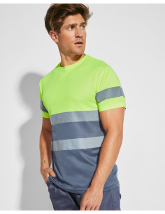 T-shirt haute visibilité personnalisé pour homme 130G "DELTA" | SIP19
