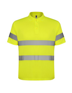 Polo haute visibilité imprimable pour homme 170G "POLARIS" | SIP19