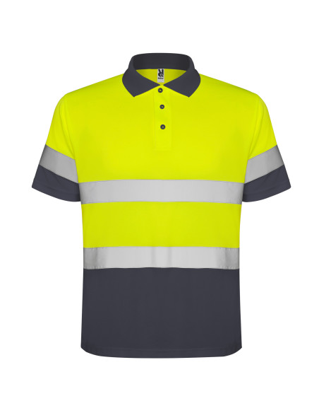Polo haute visibilité imprimable pour homme 170G "POLARIS" | SIP19
