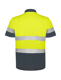 Polo haute visibilité imprimable pour homme 170G "POLARIS" | SIP19