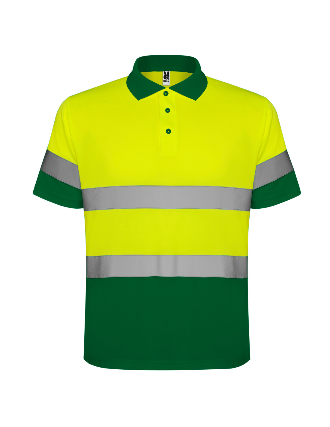 Polo haute visibilité imprimable pour homme 170G "POLARIS" | SIP19