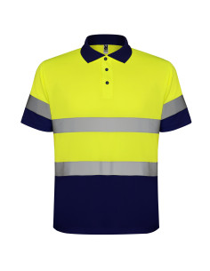 Polo haute visibilité imprimable pour homme 170G "POLARIS" | SIP19