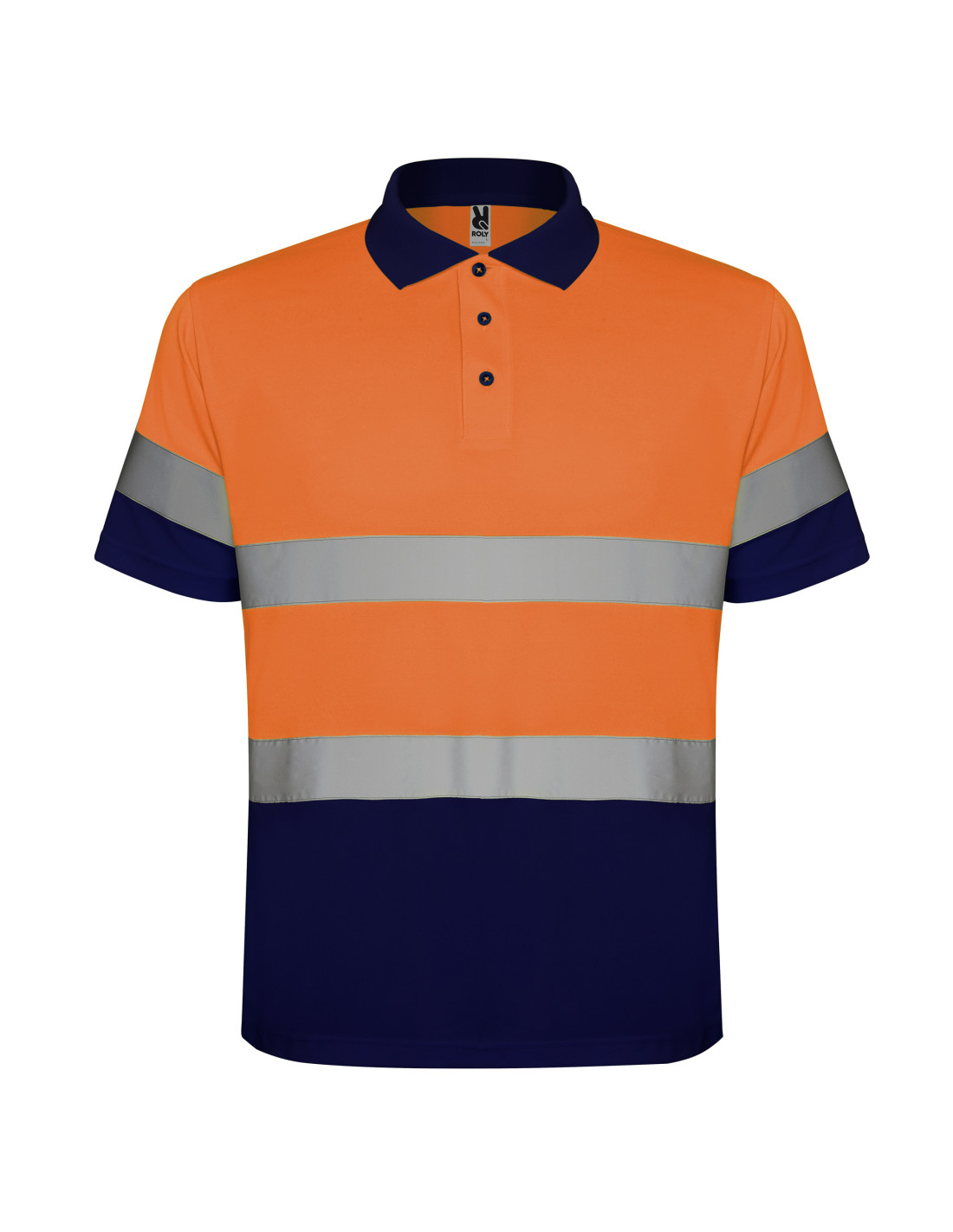 Polo haute visibilité imprimable pour homme 170G "POLARIS" | SIP19