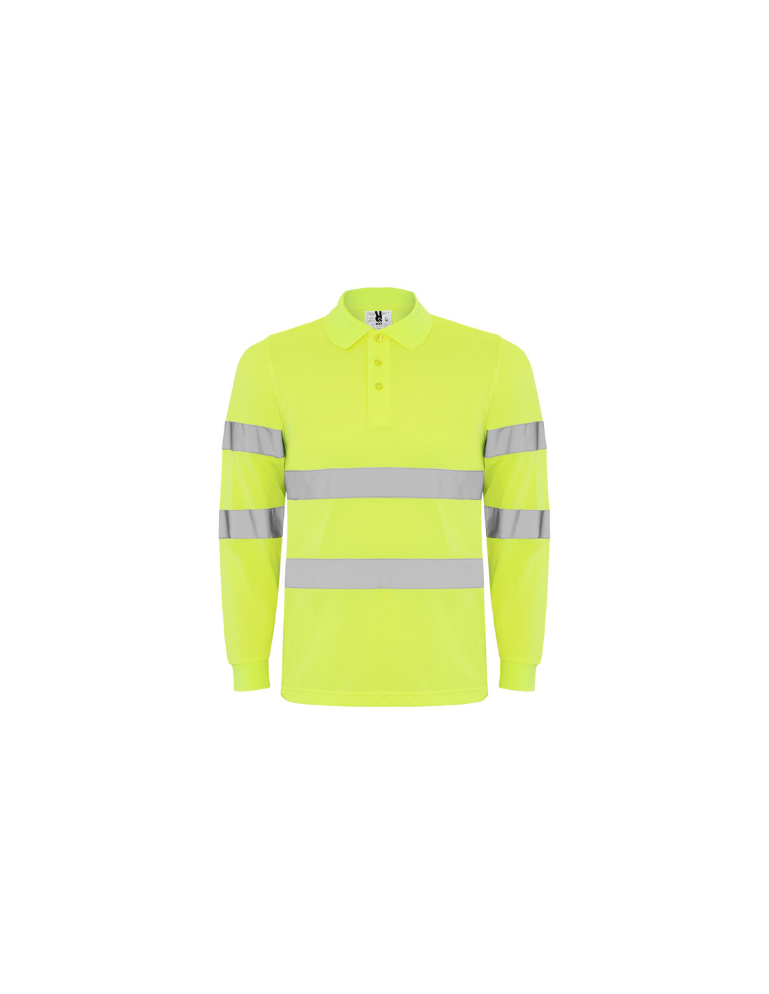 Polo personnalisé à haute visibilité pour homme "POLARIS LS" | SIP19