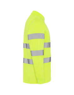 Polo personnalisé à haute visibilité pour homme "POLARIS LS" | SIP19
