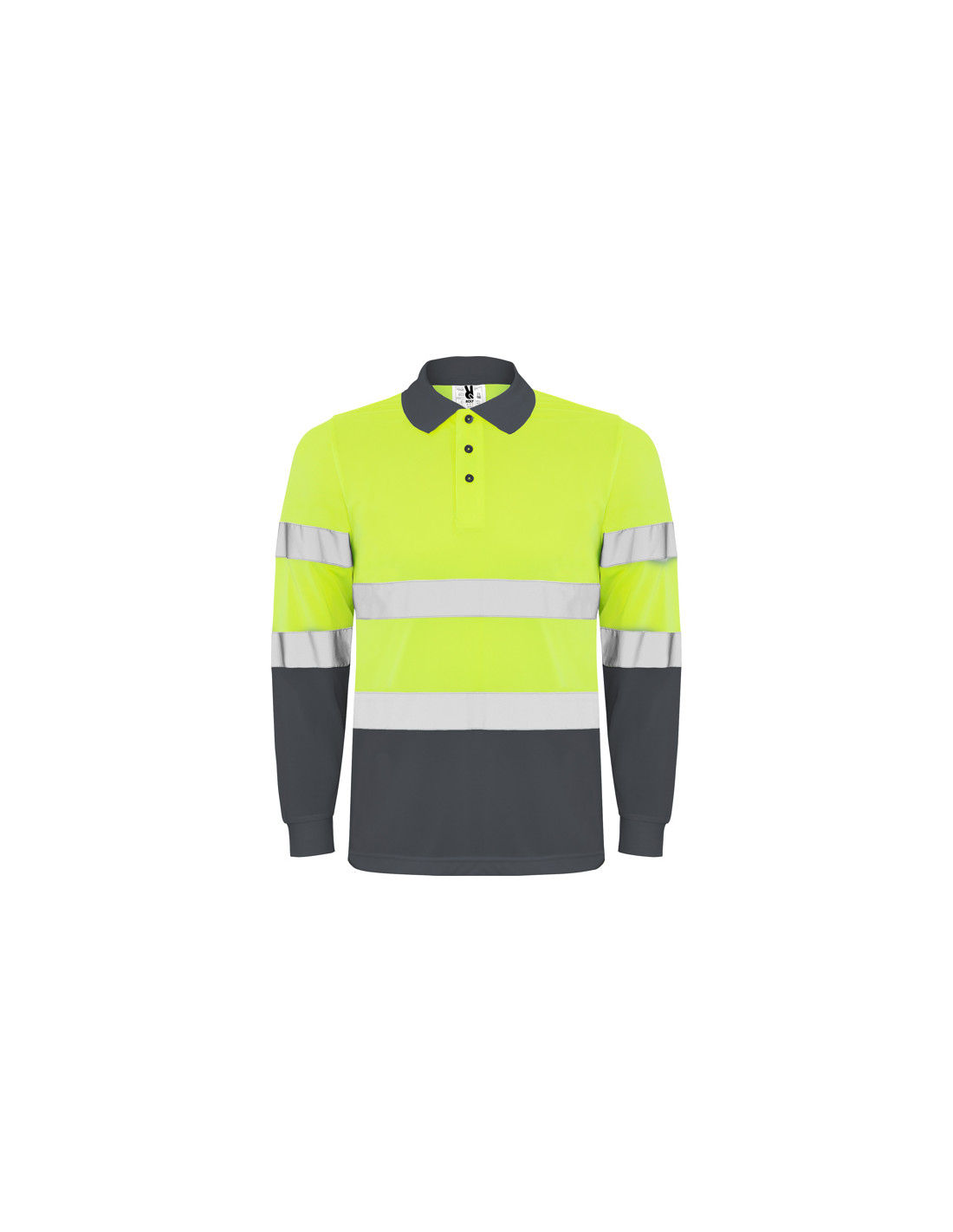 Polo personnalisé à haute visibilité pour homme "POLARIS LS" | SIP19