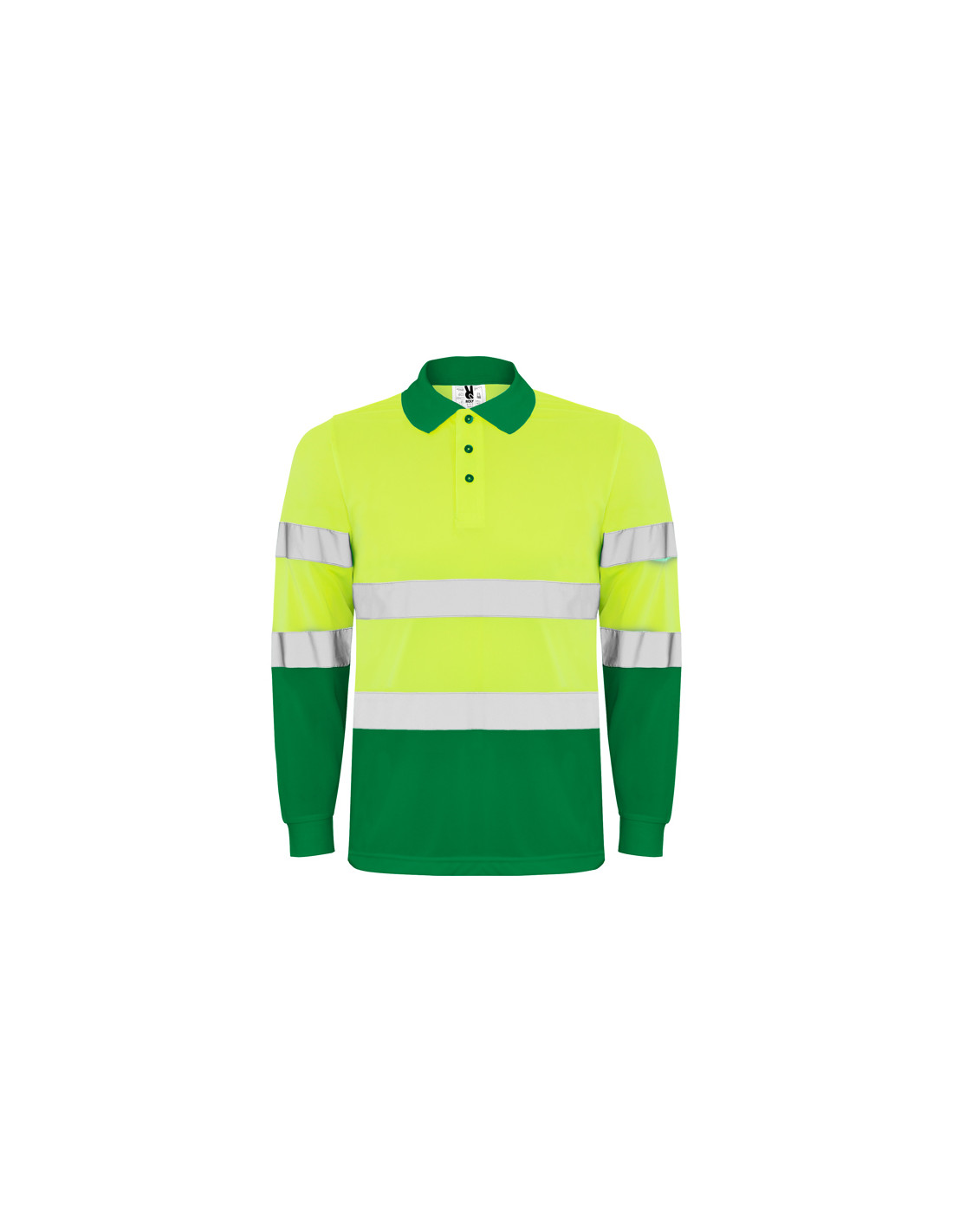 Polo personnalisé à haute visibilité pour homme "POLARIS LS" | SIP19
