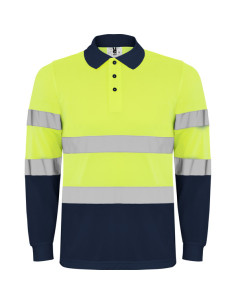 Polo personnalisé à haute visibilité pour homme "POLARIS LS" | SIP19