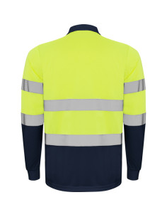 Polo personnalisé à haute visibilité pour homme "POLARIS LS" | SIP19