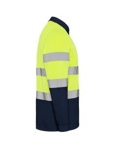 Polo personnalisé à haute visibilité pour homme "POLARIS LS" | SIP19