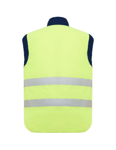 Gilet réversible haute visibilité personnalisé homme "PERSEI" | SIP19