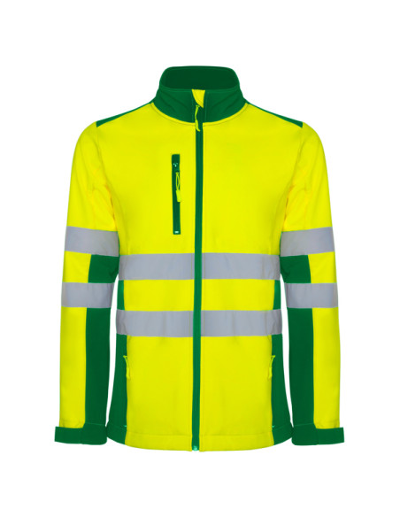 Softshell haute visibilité homme personnalisable "ANTARES" | SIP19
