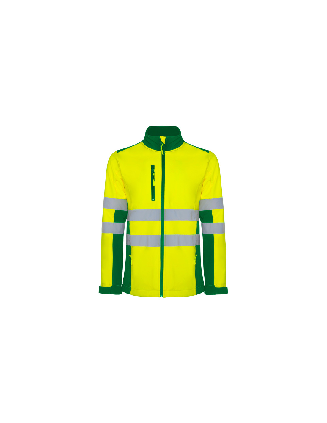 Softshell haute visibilité homme personnalisable "ANTARES" | SIP19