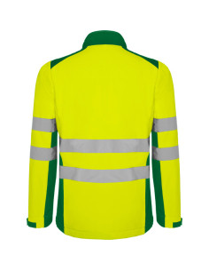 Softshell haute visibilité homme personnalisable "ANTARES" | SIP19