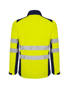 Softshell haute visibilité homme personnalisable "ANTARES" | SIP19