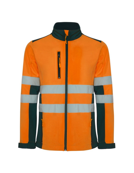 Softshell haute visibilité homme personnalisable "ANTARES" | SIP19