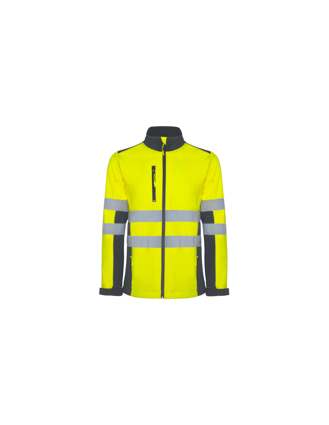 Softshell haute visibilité homme personnalisable "ANTARES" | SIP19