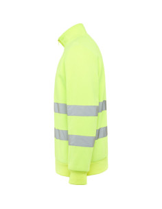Sweat réfléchissant 1/4 de zip personnalisable homme "SPICA" | SIP19